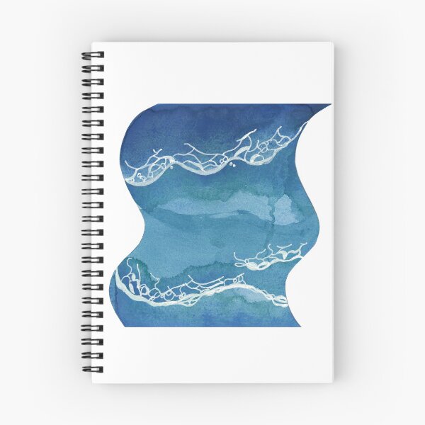 Item preview, Calm Ocean Waves | Watercolor Painting designed and sold by SageMageeArt.
