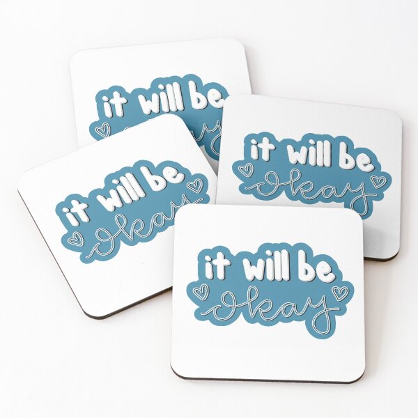 Item preview, It Will Be Okay Inspirational Quote designed and sold by charlott3web.