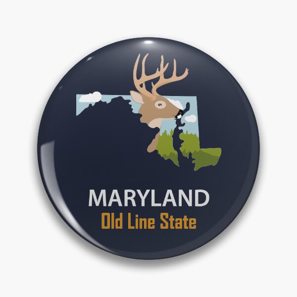 Item preview, Maryland - Old Line State - Bumper Sticker designed and sold by d1mology.