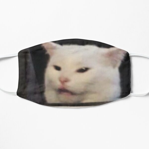 Scared cat meme Mask for Sale by Mariascientist