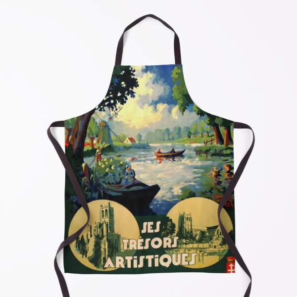 Item preview, Saint Omer vintage travel poster designed and sold by stickart-marek.