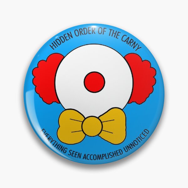 Item preview, Clown Carny Society designed and sold by saltyprops.