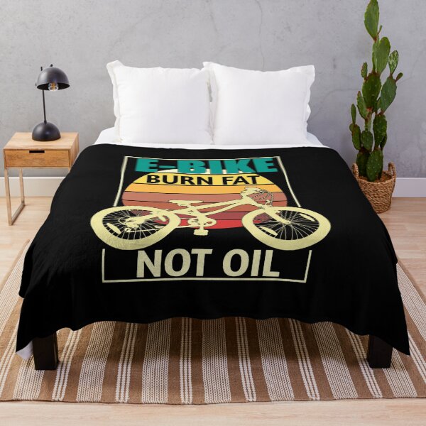 Item preview, E-bike burn fat not oil designed and sold by TopDesignArt.