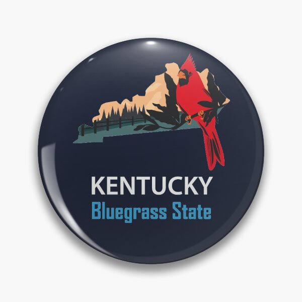 Item preview, Kentucky - The Bluegrass State - Bumper Sticker designed and sold by d1mology.