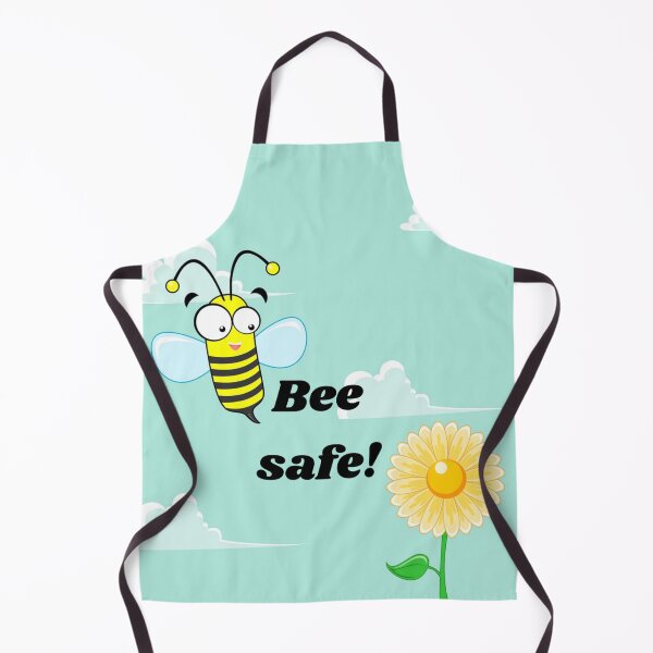 Item preview, Bees Fun quotes Bee safe! Face mask joke pun slogan cartoon designed and sold by Julieford.