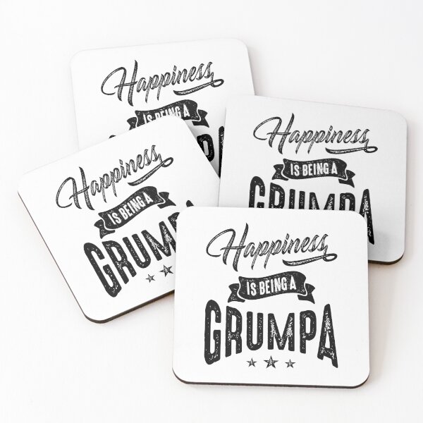 Item preview, Mens Happiness is Being a Grumpa Grandpa Gift designed and sold by cidolopez.