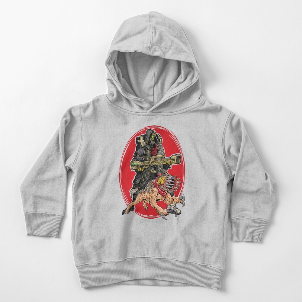 FL4K The Beastmaster With Guard Skag Borderlands 3 Rakk Attack! Toddler Pullover Hoodie