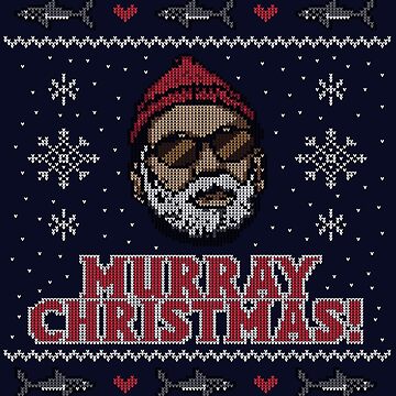 Murray Christmas Pullover Hoodie for Sale by badnobe Redbubble