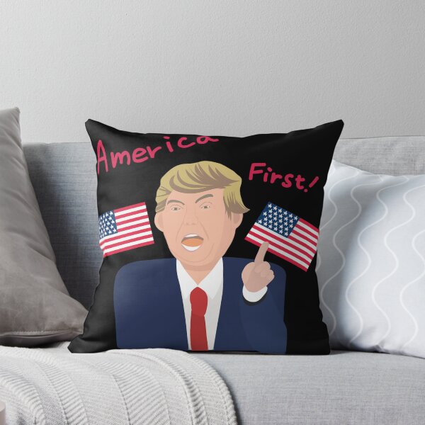 Item preview, (: Trump America First :) designed and sold by LokmaneBrahimi.