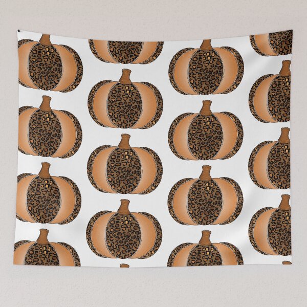 Item preview, leopard print pumpkin designed and sold by Susan Turpin.
