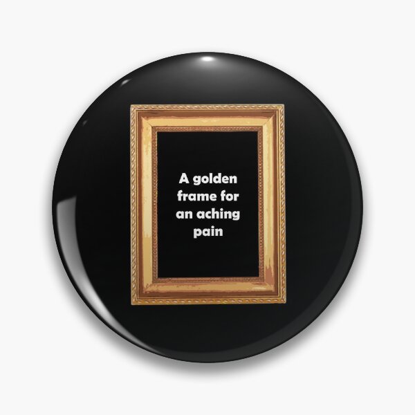 Item preview, A golden frame for an aching pain designed and sold by nd-creates.