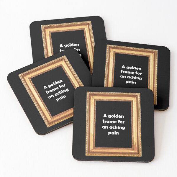 Item preview, A golden frame for an aching pain designed and sold by nd-creates.