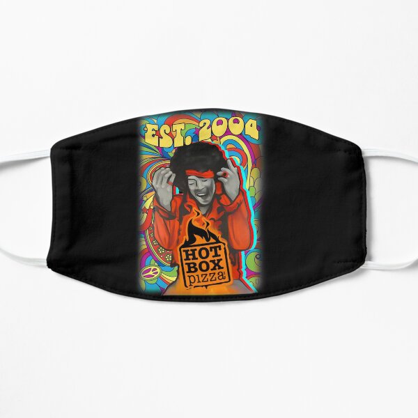 HotBox Pizza Jimi Hendrix t-shirt Mask