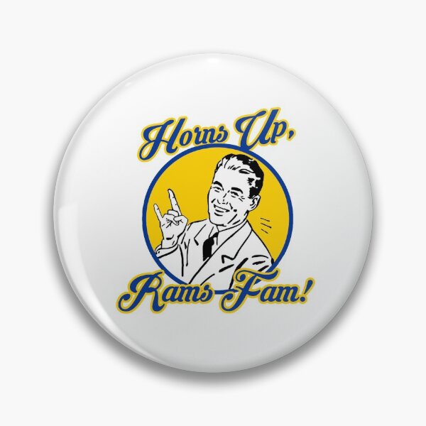 Item preview, Horns Up, Rams Fam! designed and sold by Ramheart.