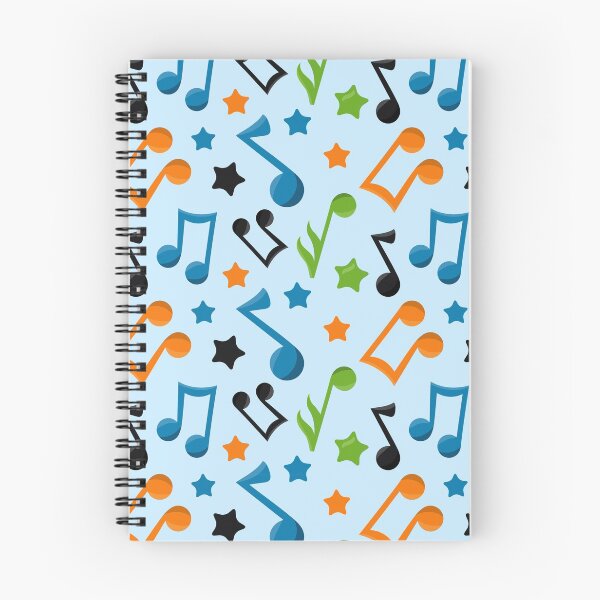 Item preview, Cute Music Notes Pattern designed and sold by Epic Love Designs.