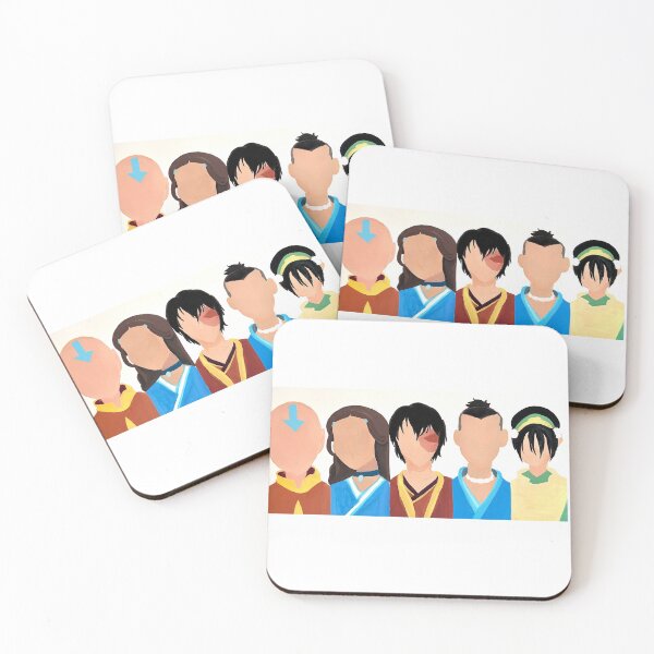 Item preview, Avatar: The Last Airbender Charaters Aang, Katara, Zuko, Sokka, Toph designed and sold by bearalpha.