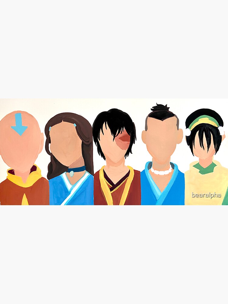 AVATAR The LAST AIRBENDER VINYL Stickers [A] AANG Katara SOKKA Appa~ ATLA  Decals