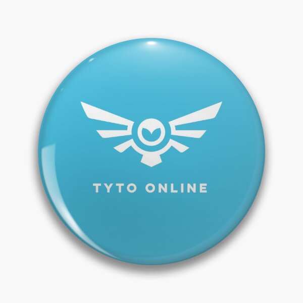 Item preview, Tyto Online Logo (White) designed and sold by immersedgames.