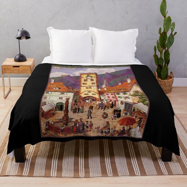 Item preview, Beauville vintage travel poster designed and sold by stickart-marek.