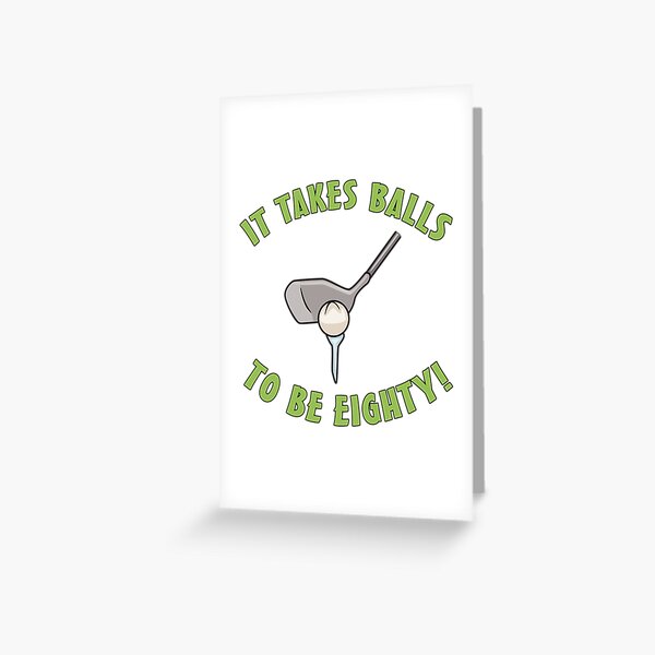 70th Birthday Golf Humor Greeting Card By Thepixelgarden Redbubble