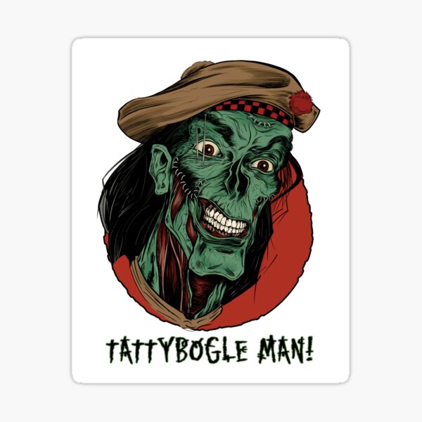 The Tattybogle Man! Sticker