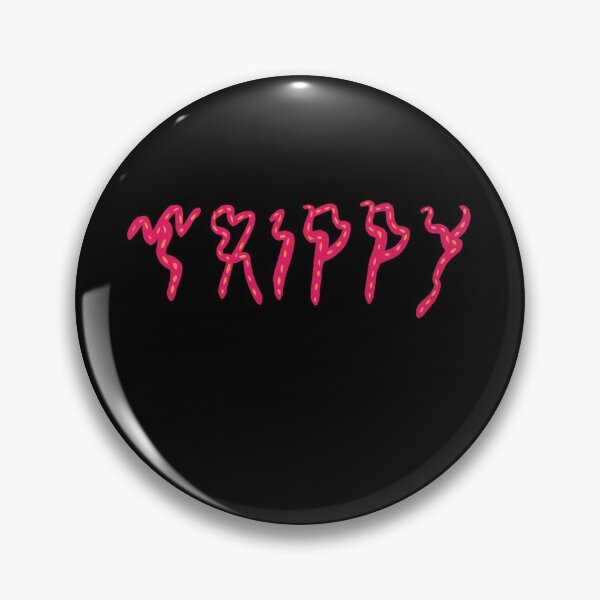 Item preview, TRIPPY Wavy Font Psychedelic Pink and Orange designed and sold by maggie-jm.