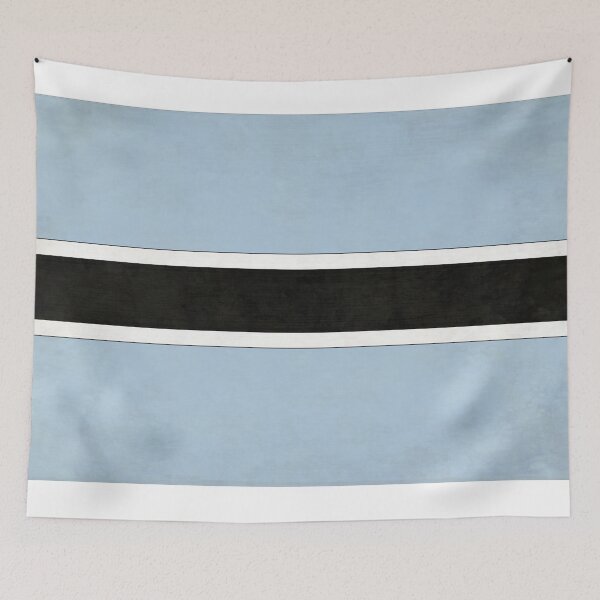 Item preview, Botswana Flag designed and sold by Leslie Montgomery Art.