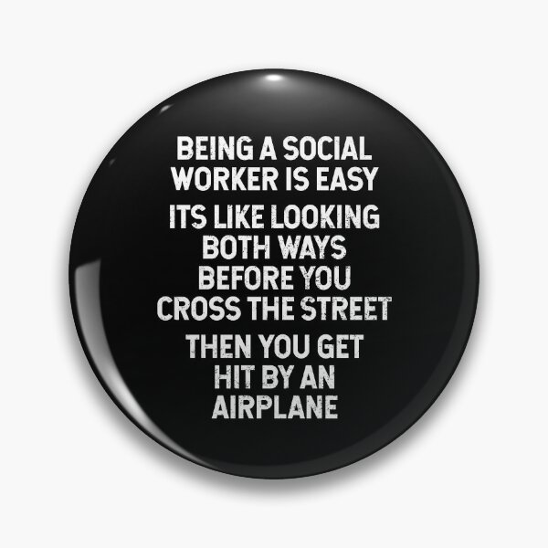 Item preview, Being a Social Worker Is Easy designed and sold by Ripper19.