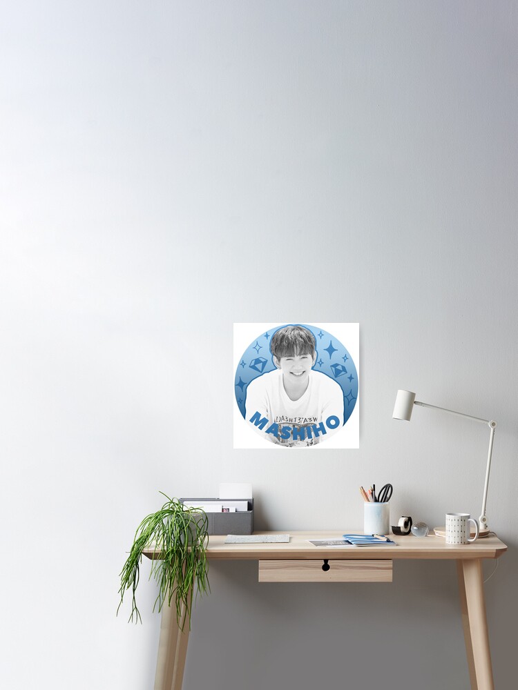 Takata Mashiho Hyunsuk Kpop Group Treasure Poster By Adrisinspo Redbubble