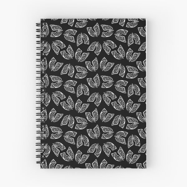 Item preview, Lungs - White on Black designed and sold by Hodgepodge Bricolage.