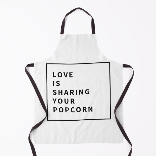 Item preview, Love is Sharing Your Popcorn designed and sold by Mochaprints.