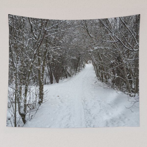 Item preview, Snowy trail in Utah designed and sold by WriteThatDown.