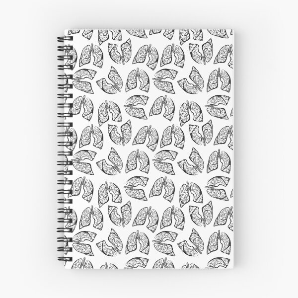 Item preview, Lungs - Black on White designed and sold by Hodgepodge Bricolage.