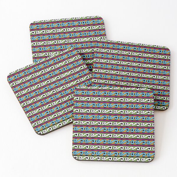 Item preview, Colorful Tribal Hawaiian Party Luau Polynesian Pattern designed and sold by digitalvintage.