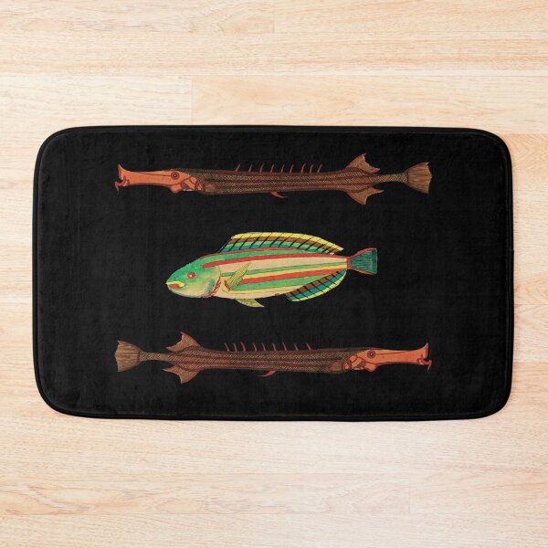 Item preview, Fish Illustration Pattern designed and sold by popgrunge.