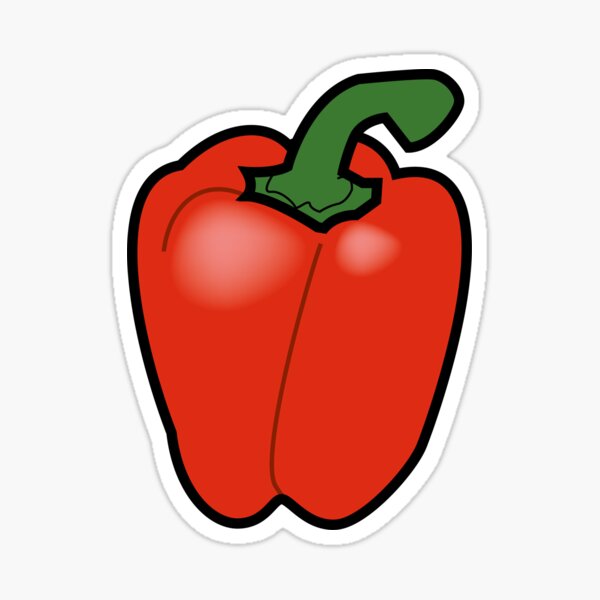 Sticker Paprika Redbubble