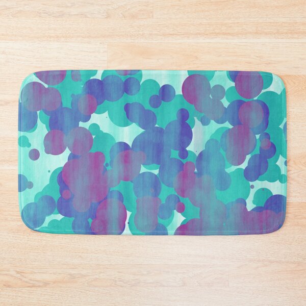 Item preview, Multicolor blue green and fuchsia designed and sold by Abstractlara.