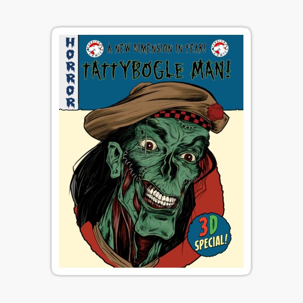 The Tattybogle Man #1 Cover Sticker