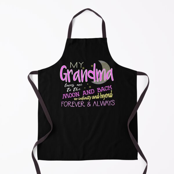 Item preview, My Grandma Loves Me to the Moon and Back To Infinity And Beyond Forever And Always designed and sold by nikkidawn74.