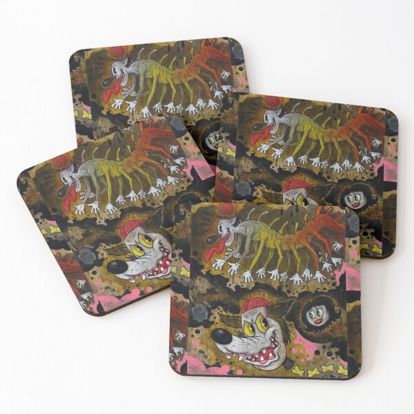 Item preview, Centipede Terrors Cartoon Horror designed and sold by frankforteart.