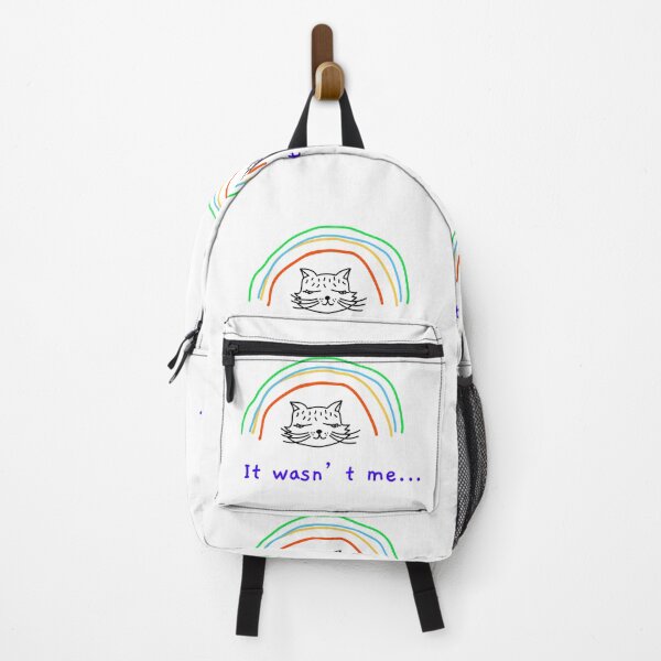 Item preview, Cat rainbow- it wasn’t me designed and sold by Got-Ya-Bak.