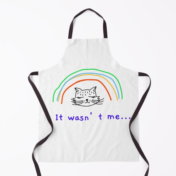 Item preview, Cat rainbow- it wasn’t me designed and sold by Got-Ya-Bak.