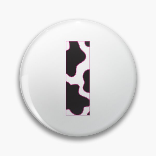 Item preview, cow print letter i designed and sold by keeganemma.