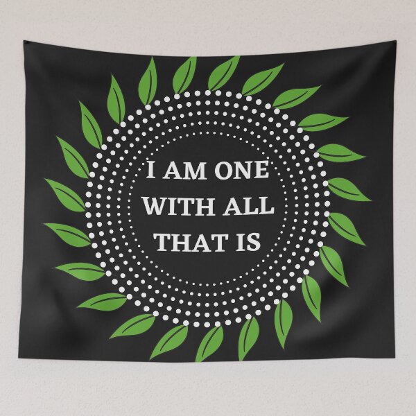 Item preview, I Am One With All That Is designed and sold by Rumrabbit82.