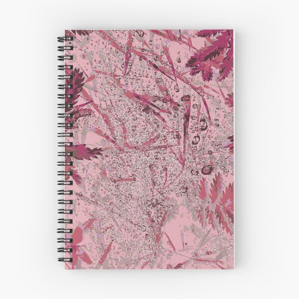 Item preview,  Sparkling Dew Drops and leaves Abstract Botanical Design - Pink designed and sold by Sarah Wainwright.