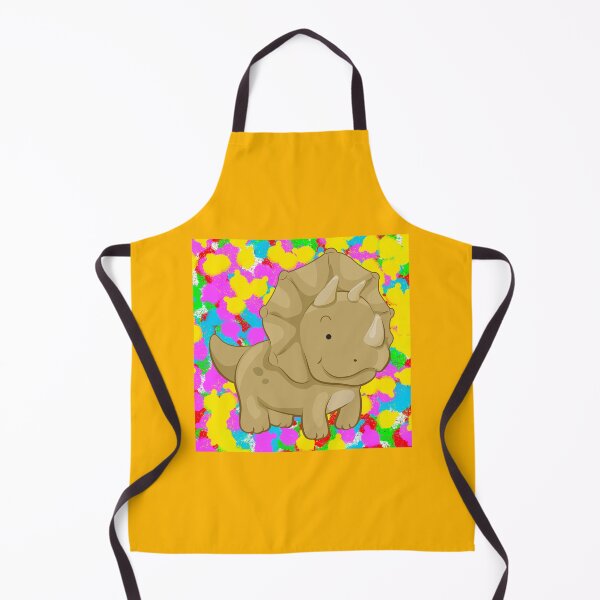 Item preview, Triceratops Pop Colour/Color Tie Dye Background Funky designed and sold by IBMClothing.