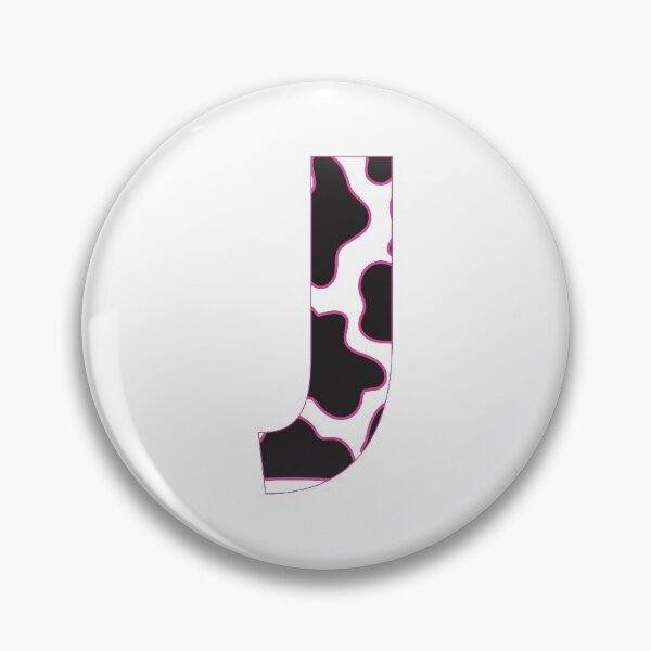 Item preview, cow print letter j designed and sold by keeganemma.