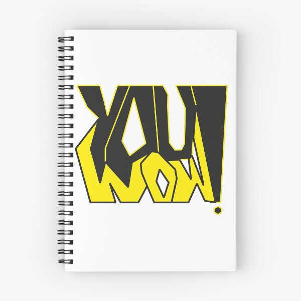 Item preview, you wow vector lettering designed and sold by Milllla.