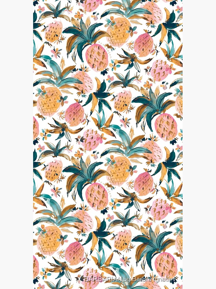 PINEAPPLE DANCE Pink Pineapples by Barbarian