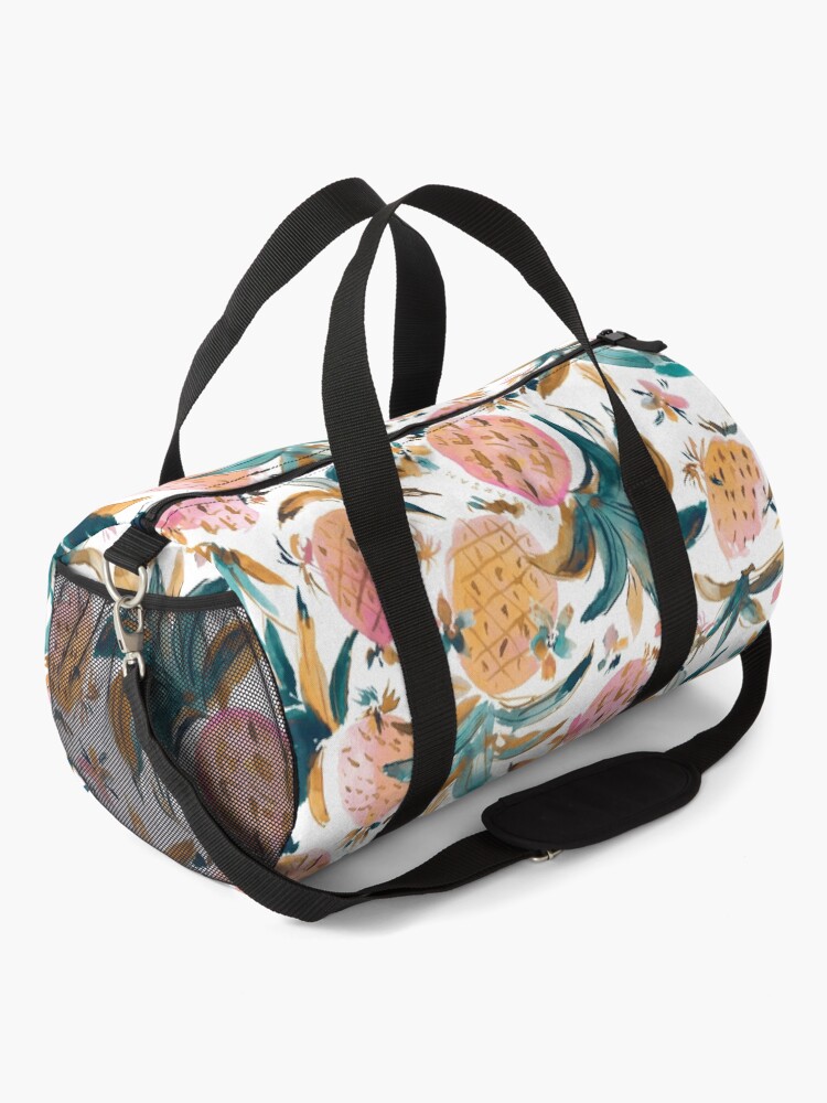 Alternate view of PINEAPPLE DANCE Pink Pineapples Duffle Bag